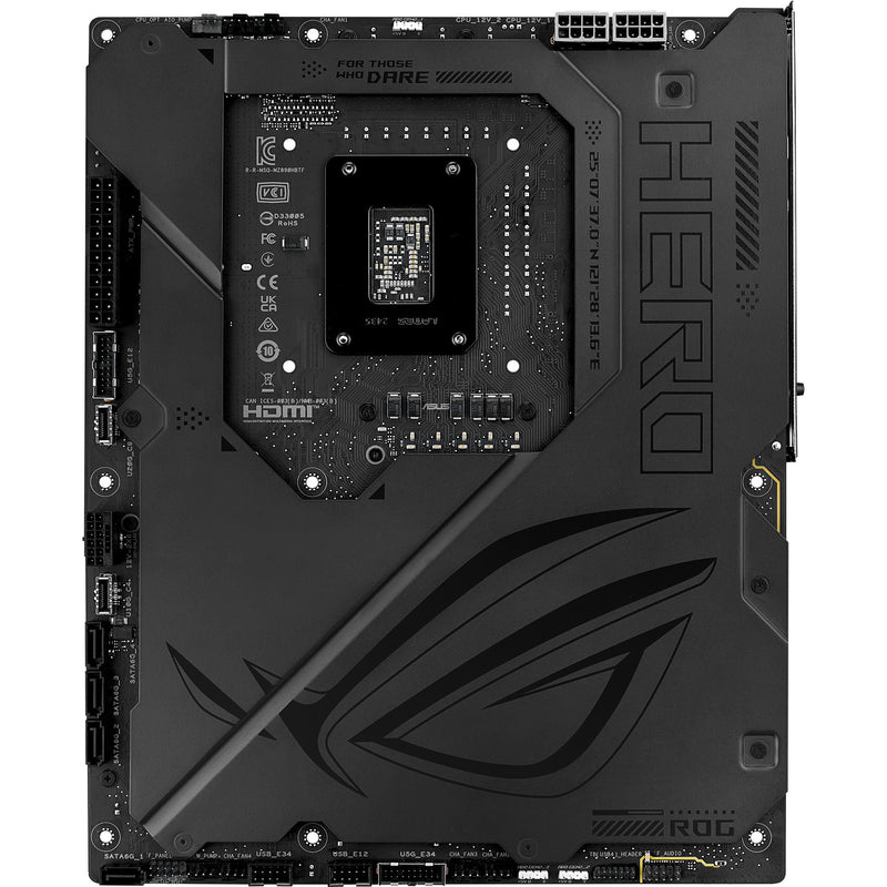 Afbeelding laden in galerijviewer, Asus rog maximus z890 hero btf socket 1851 moederbord (zwart, raid, 5 gb-lan, wi-fi 7, bt, sound, atx)