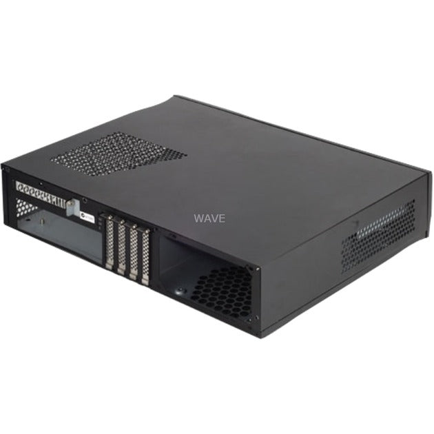 Afbeelding laden in galerijviewer, Silverstone milo ml03b desktop behuizing (zwart | 2x usb-a)