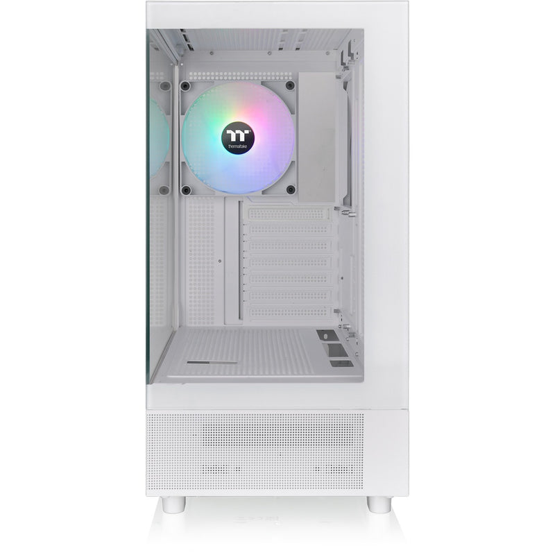 Afbeelding laden in galerijviewer, Thermaltake view 270 tg argb - snow midi tower behuizing (wit | 2x usb-a | 1x usb-c | rgb | tempered glass)