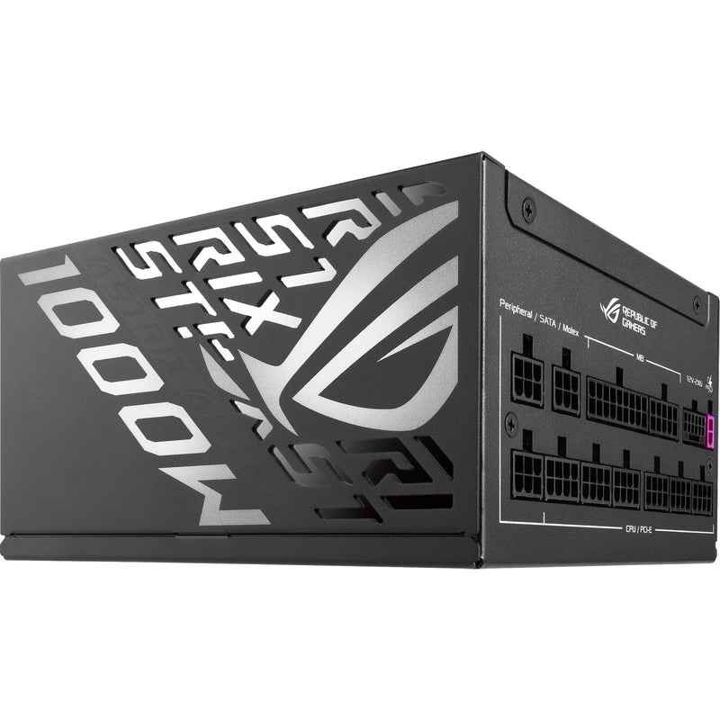 Afbeelding laden in galerijviewer, Asus rog strix platinum modulaire 1000 watt voeding (zwart, 1x 12v-2x6, 4x pcie)