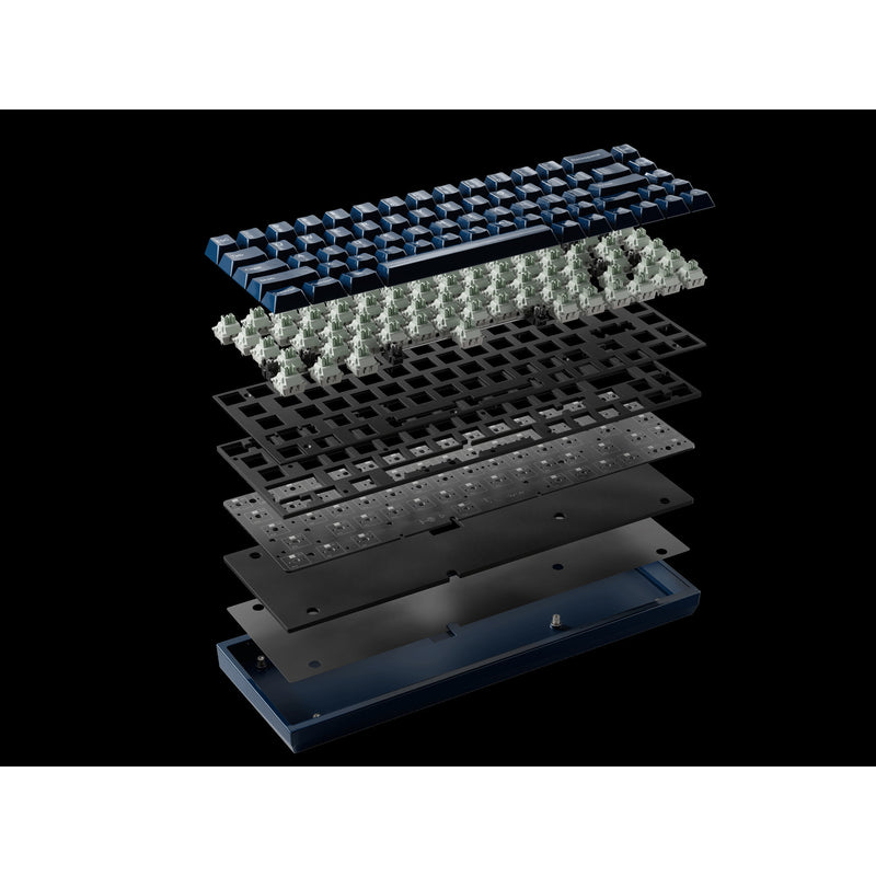 Afbeelding laden in galerijviewer, Keychron q16 he 8k magnetic switch keyboard (blauw, us lay-out (qwerty), ultra-fast lime, 65%, rgb, hot swap, 8k)
