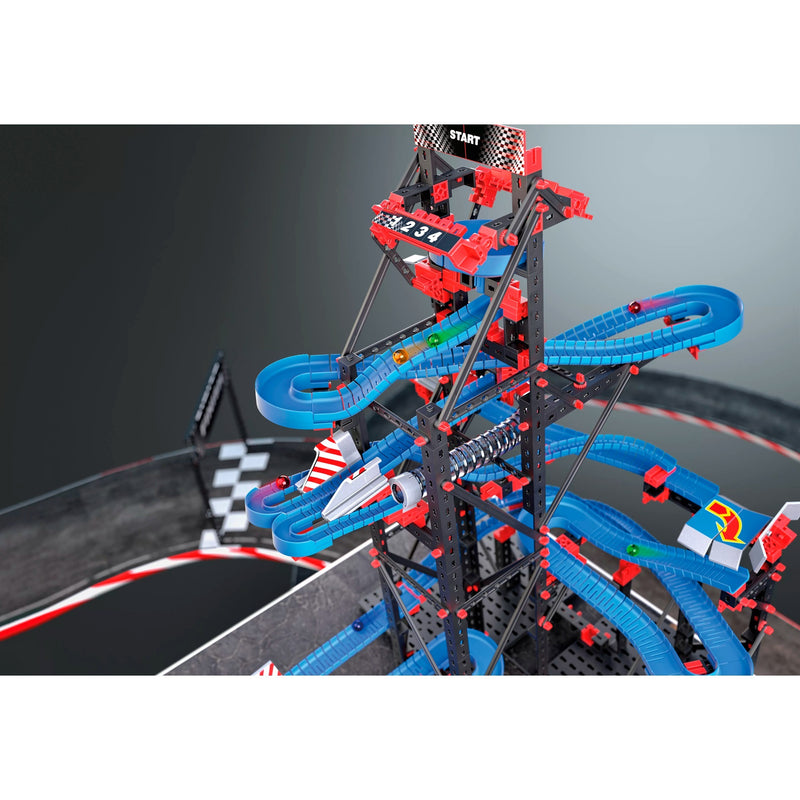 Afbeelding laden in galerijviewer, Fischertechnik marble runs - marble competition kogelbaan (564070)