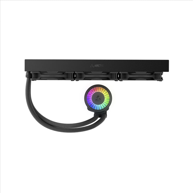 Afbeelding laden in galerijviewer, Arctic liquid freezer iii pro 420 a-rgb waterkoeling (zwart, 4-pins pwm fan-connector)