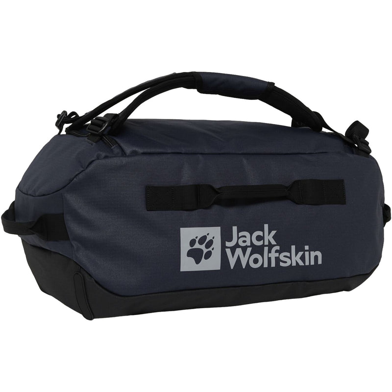Afbeelding laden in galerijviewer, Jack wolfskin all-in duffle 35 rugzak (donkerblauw, 35 liter)