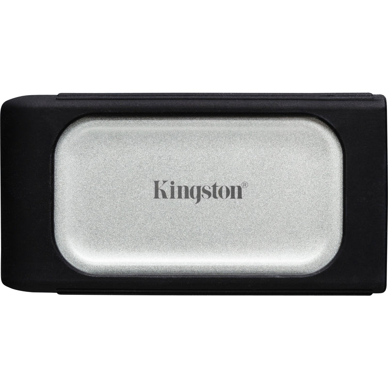 Afbeelding laden in galerijviewer, Kingston xs2000 portable 4 tb externe ssd (zilver zwart, sxs2000 2000g, usb-c 3.2 (20 gbit s))