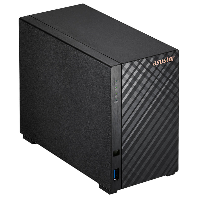 Afbeelding laden in galerijviewer, Asustor drivestor 2 gen2 (as1202t) nas (zwart, lan, usb)