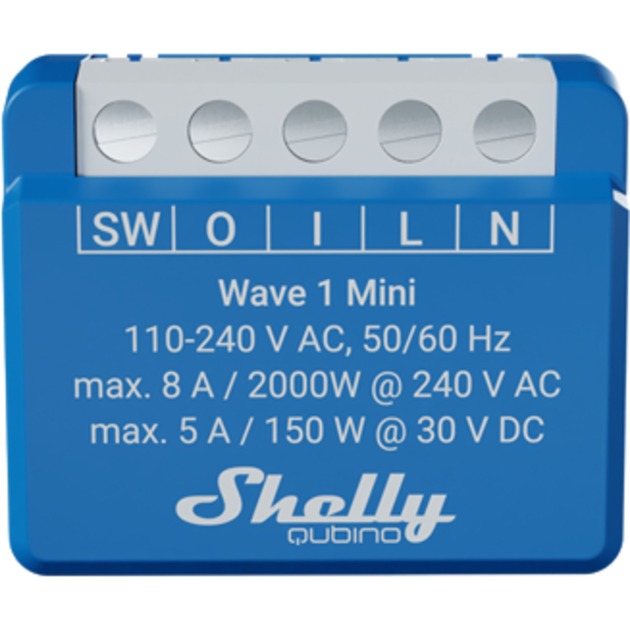 Afbeelding laden in galerijviewer, Shelly qubino wave 1 mini schakelactor z-wave