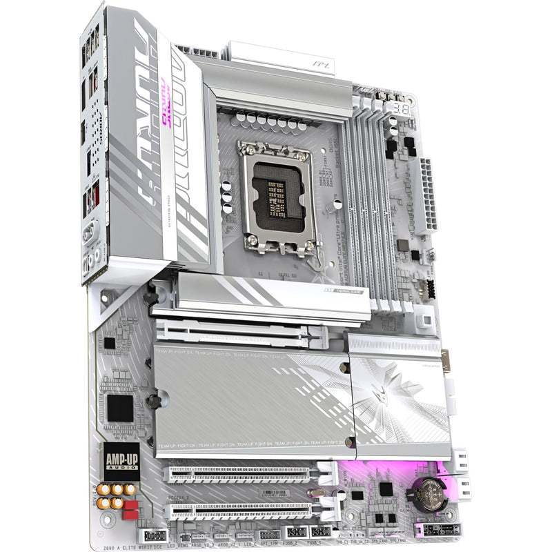 Afbeelding laden in galerijviewer, Gigabyte z890 aorus elite wifi7 ice socket 1851 moederbord (raid, 2.5gb-lan, wi-fi 7, bt, sound, atx)