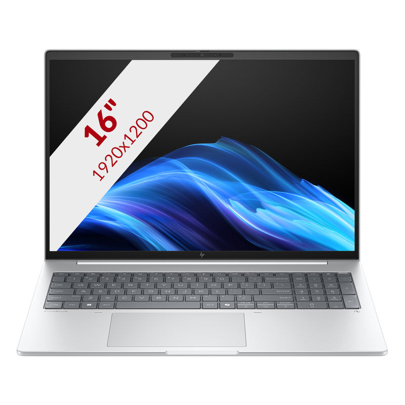 Afbeelding laden in galerijviewer, Hp elitebook 8 g1i (ad3t7et) 16 copilot+ laptop (zilver | core ultra 7 258v | intel arc graphics | 32 gb | 1 tb ssd)