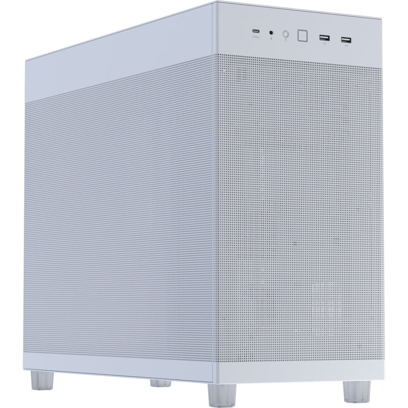 Afbeelding laden in galerijviewer, Asus prime ap303 - mesh panel midi tower behuizing (wit | 2x usb-a | 1x usb-c)