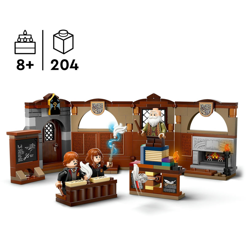 Afbeelding laden in galerijviewer, Lego harry potter kasteel zweinstein: toverspreukenles speelgoed voor 8 jaar en ouder 76442