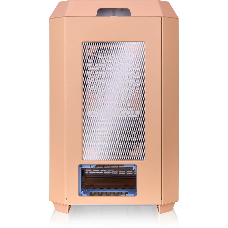 Afbeelding laden in galerijviewer, Thermaltake the tower 300 - peach fuzz mini tower behuizing (perzik | 3x usb-a | tempered glass)
