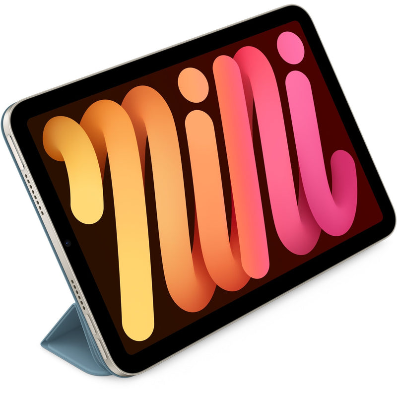 Afbeelding laden in galerijviewer, Apple smart folio voor ipad mini (a17 pro) - denim tablethoes (blauw)