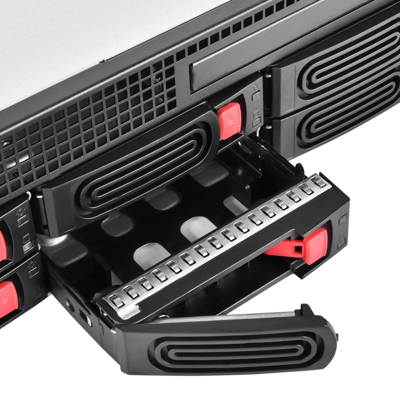 Afbeelding laden in galerijviewer, Silverstone rm21-308 rack behuizing (zwart | 1x usb-a 2.0 | 1x usb-a 3.2 (5 gbit s))