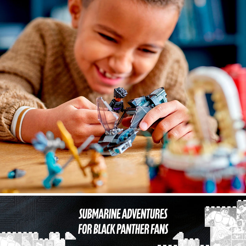 Afbeelding laden in galerijviewer, Lego marvel super heroes 76213 koning namor’s troonzaal
