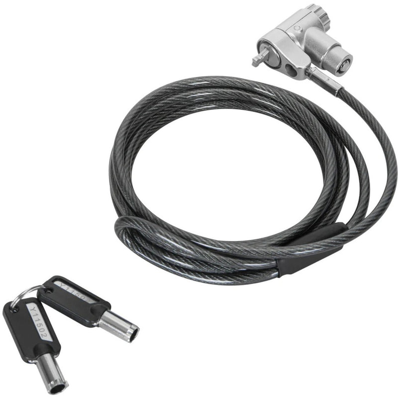 Afbeelding laden in galerijviewer, Targus defcon ultimate universal keyed cable lock with adaptable lock head diefstalbeveiliging