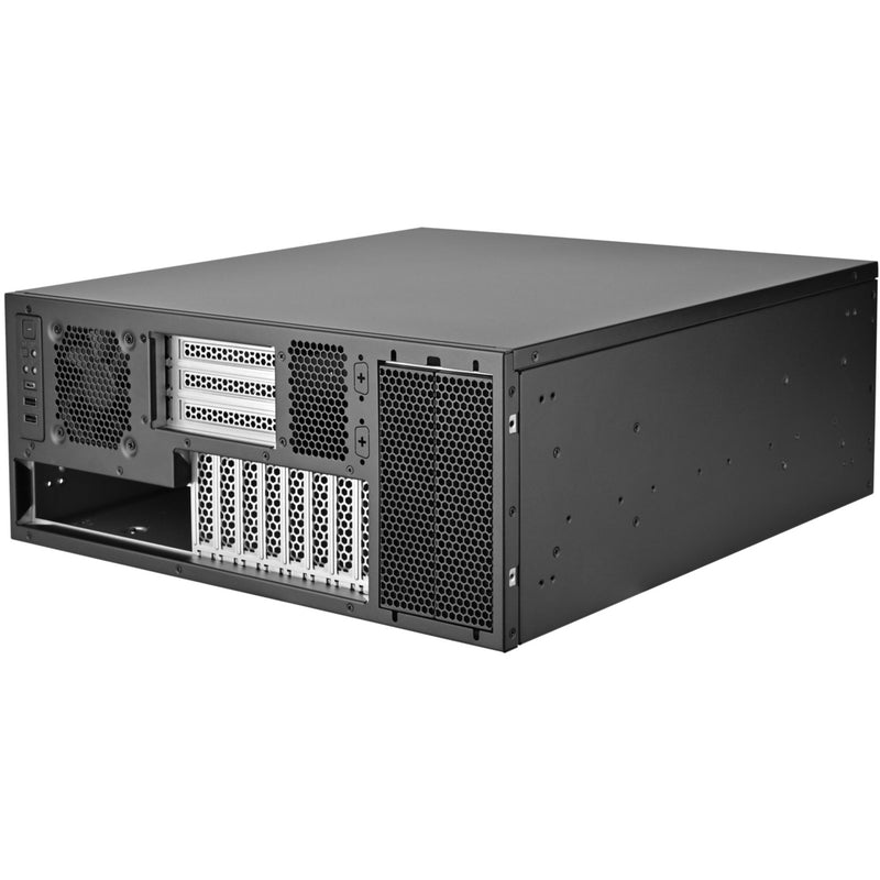 Afbeelding laden in galerijviewer, Silverstone rm47-502-i rack behuizing (zwart)