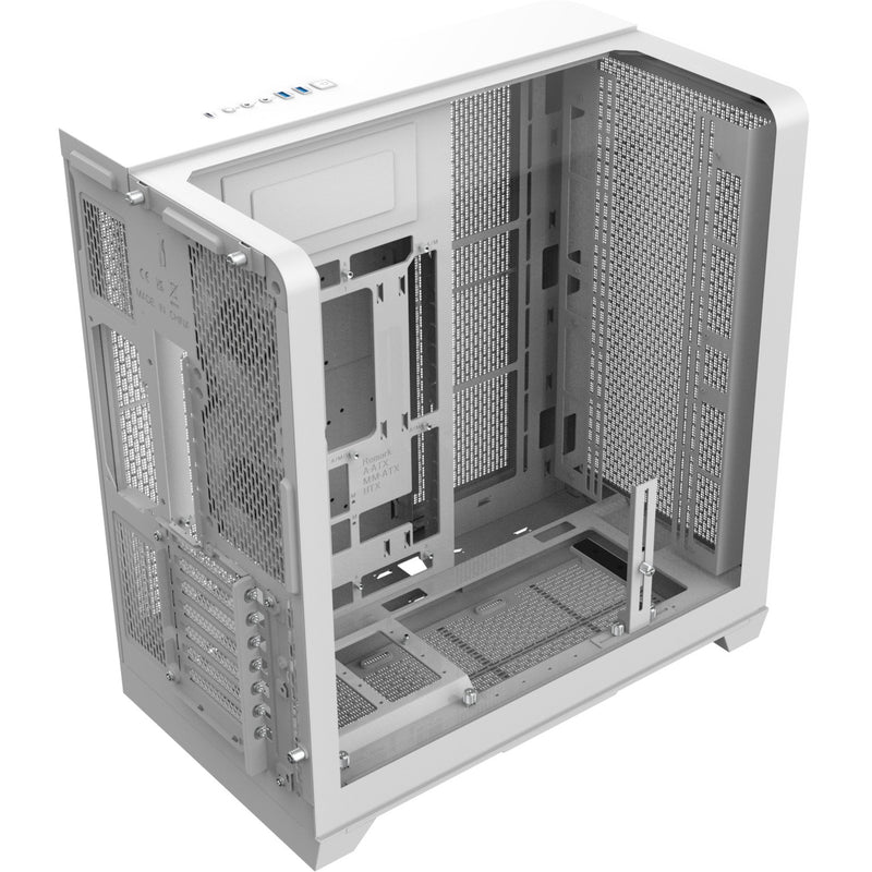Afbeelding laden in galerijviewer, Thermaltake view 390 air snow midi tower behuizing (wit | 2x usb-a | 1x usb-c | tempered glass)