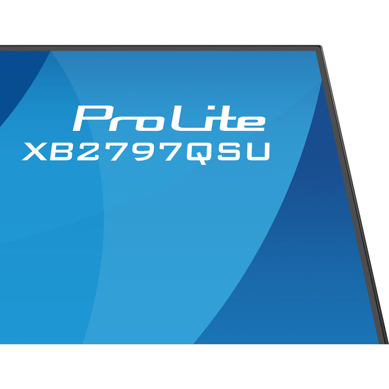 Afbeelding laden in galerijviewer, Iiyama prolite xb2797qsu-b1 27 monitor (zwart (mat), hdmi, displayport, usb, audio)