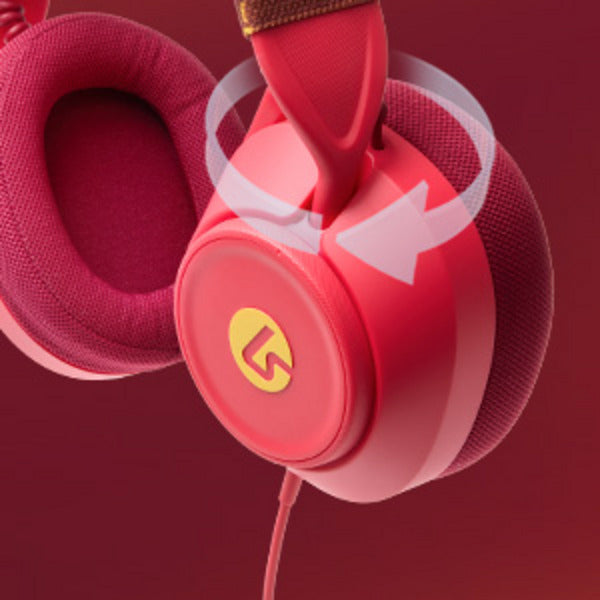 Afbeelding laden in galerijviewer, Powera lucidsound ls10x gen 2 bedrade gamingheadset voor xbox series x|s - rood vuur over-ear gaming headset (rood geel, xbox series x|s, xbox one, pc)