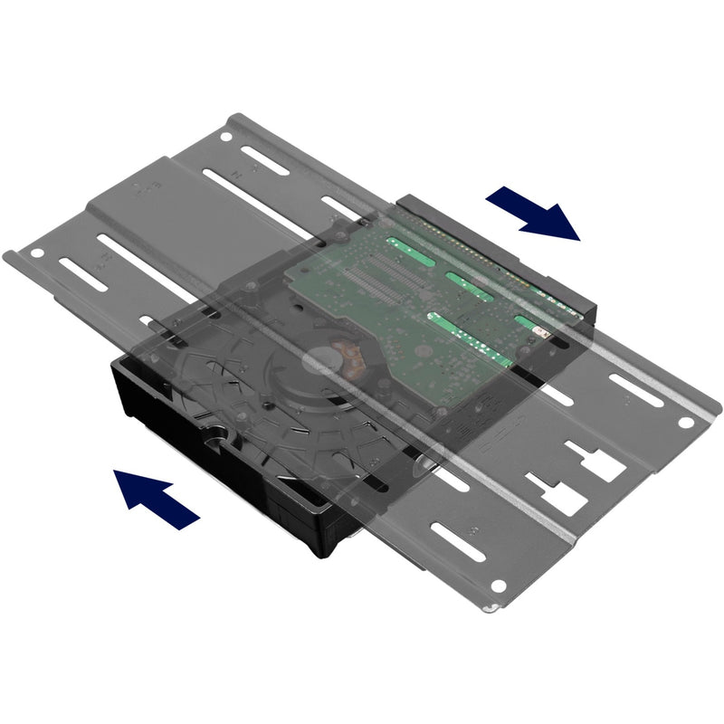 Afbeelding laden in galerijviewer, Silverstone sst-ml10b htpc behuizing (zwart | 2x usb-a)