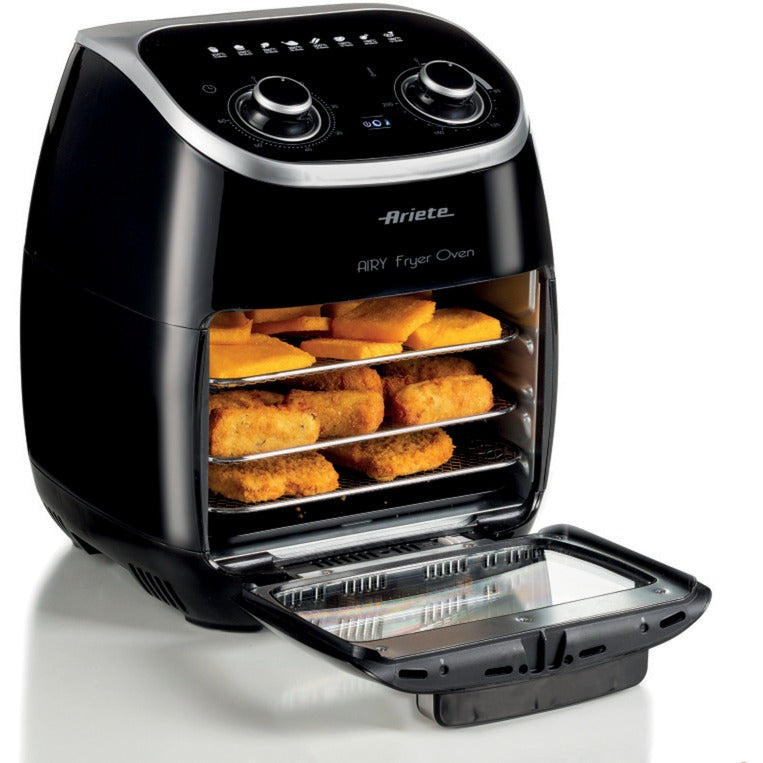 Afbeelding laden in galerijviewer, Ariete airy fryer oven 4619 00 heteluchtfriteuse (zwart, 11 liter)