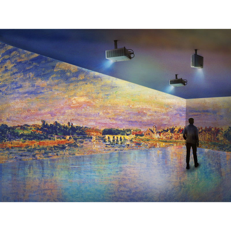 Afbeelding laden in galerijviewer, Viewsonic ls711hd 1080p korte afstand laser projector (wit, 4200 ansi lumen)