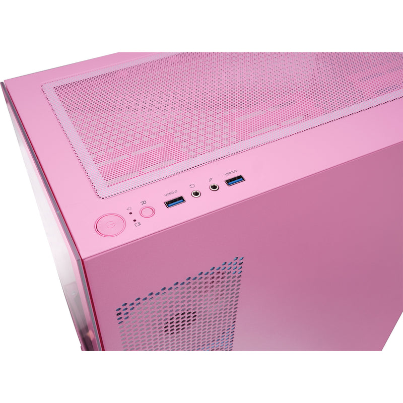 Afbeelding laden in galerijviewer, Thermaltake view 170 tg argb mini tower behuizing (roze | 2x usb-a | rgb | tempered glass)