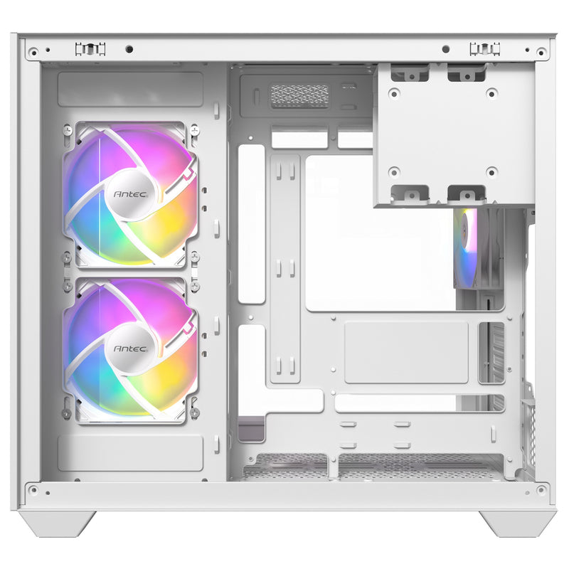 Afbeelding laden in galerijviewer, Antec cx800 argb midi tower behuizing (wit | 2x usb-a | tempered glass)