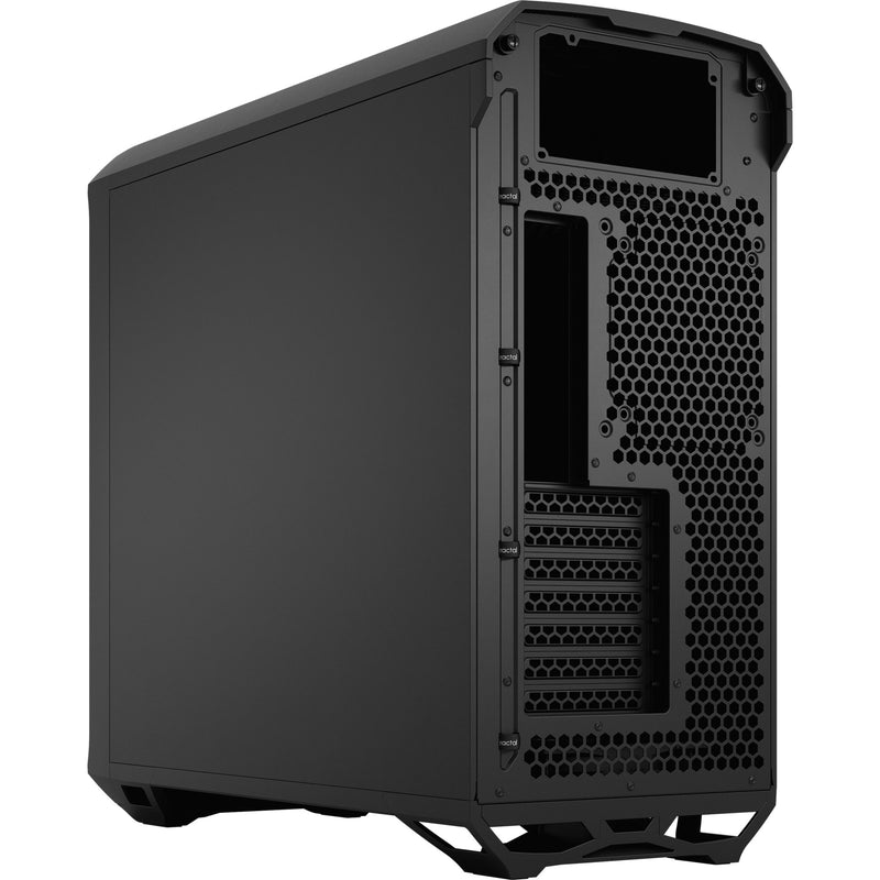 Afbeelding laden in galerijviewer, Fractal design torrent black solid midi tower behuizing (zwart | 2x usb-a | 1x usb-c)
