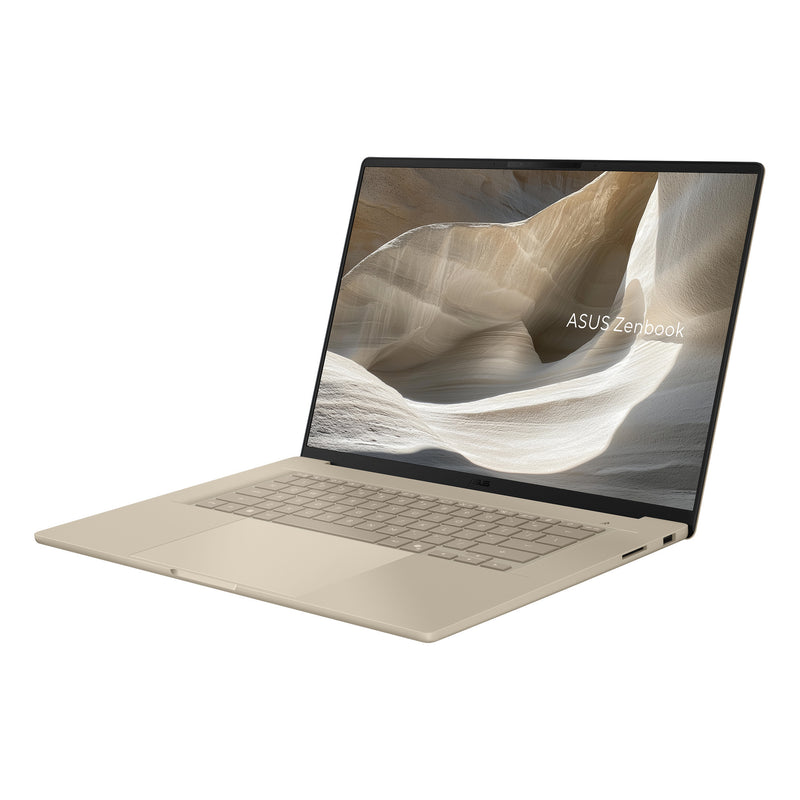 Afbeelding laden in galerijviewer, Asus zenbook a16 ux3607oa-sq013w 16 copilot+ laptop (beige | snapdragon x2e-94-100 | qualcomm adreno | 48 gb | 1 tb ssd | oled)