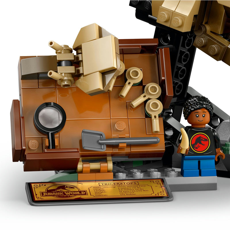 Afbeelding laden in galerijviewer, Lego jurassic world dinosaurusfossielen: triceratops schedel - 76969