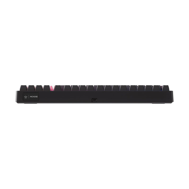 Afbeelding laden in galerijviewer, Mchose g98 pro black pink cabbage tofu v2 wireless tri-mode custom mechanical rgb gaming toetsenbord (zwart, us lay-out (qwerty), ktt cabbage tofu v2, rgb, hot swap, side engraved pbt, draadloos | bluetooth | usb-c)