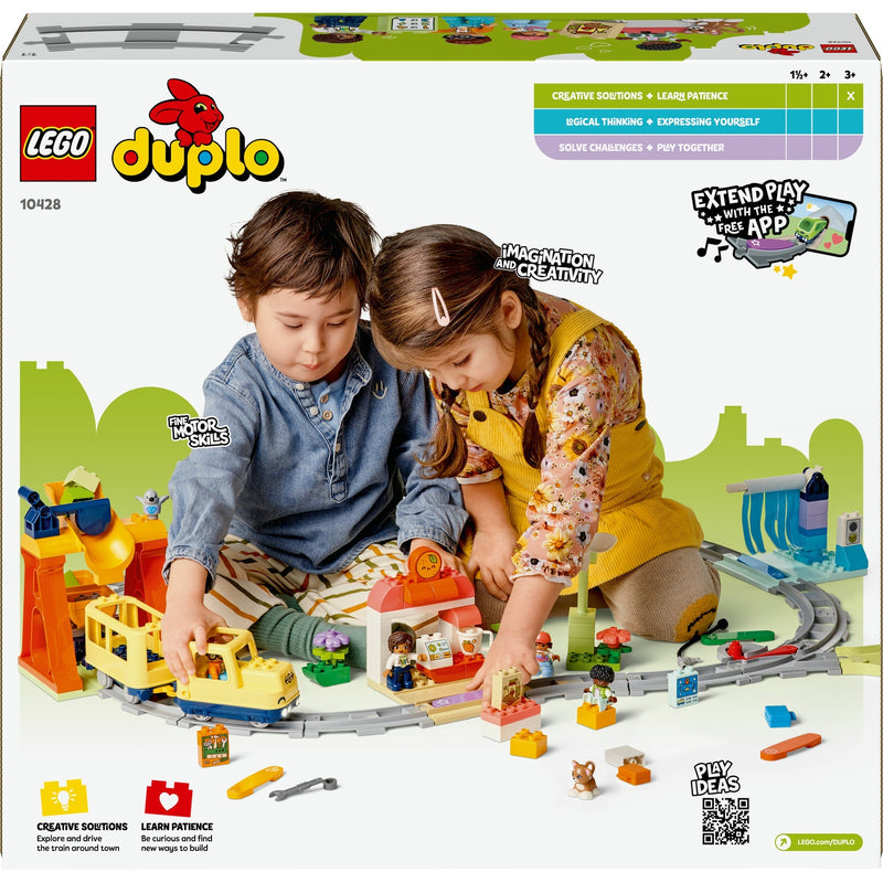 Afbeelding laden in galerijviewer, Lego duplo town 10428 grote interactieve buurttrein