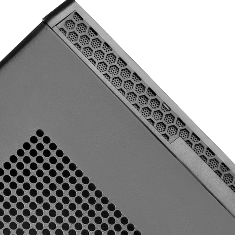 Afbeelding laden in galerijviewer, Silverstone sst-sg13b-c mini tower behuizing (zwart | 1x usb-a | 1x usb-c)