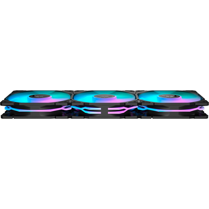 Afbeelding laden in galerijviewer, Asus tuf gaming tr120 argb case fan (zwart, 120 x 120 x 28 mm)