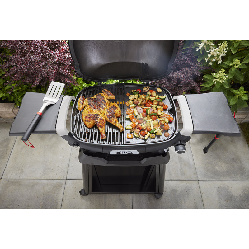 Afbeelding laden in galerijviewer, Weber halve planca voor q 2100n, q 2200n en q 2800n+ grillplaat (zwart)