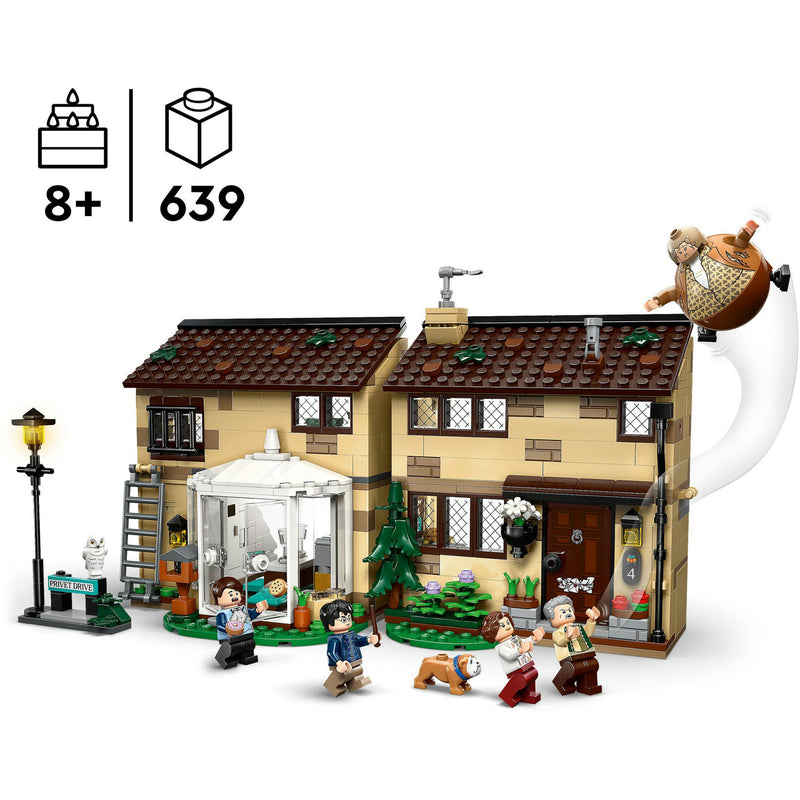 Afbeelding laden in galerijviewer, Lego harry potter - ligusterlaan: bezoek van tante margot constructiespeelgoed (76451)