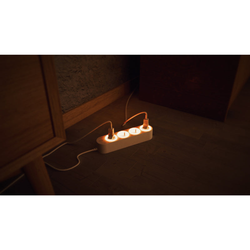 Afbeelding laden in galerijviewer, Shelly power strip gen4 stekkerdoos (wit, wifi, bluetooth, zigbee)