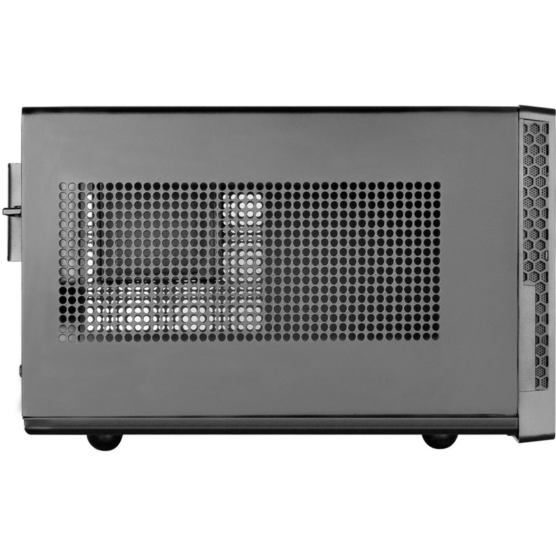 Afbeelding laden in galerijviewer, Silverstone sst-sg13b-c mini tower behuizing (zwart | 1x usb-a | 1x usb-c)