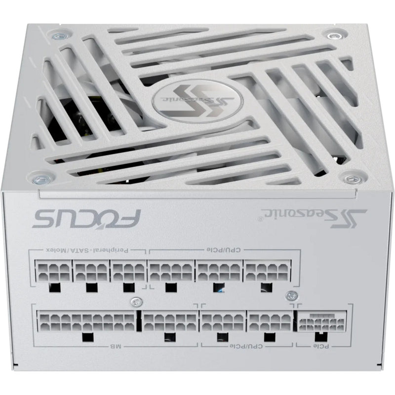 Afbeelding laden in galerijviewer, Seasonic focus gx-1000 atx3.1 modulaire 1000 watt voeding (wit, 3x pcie)