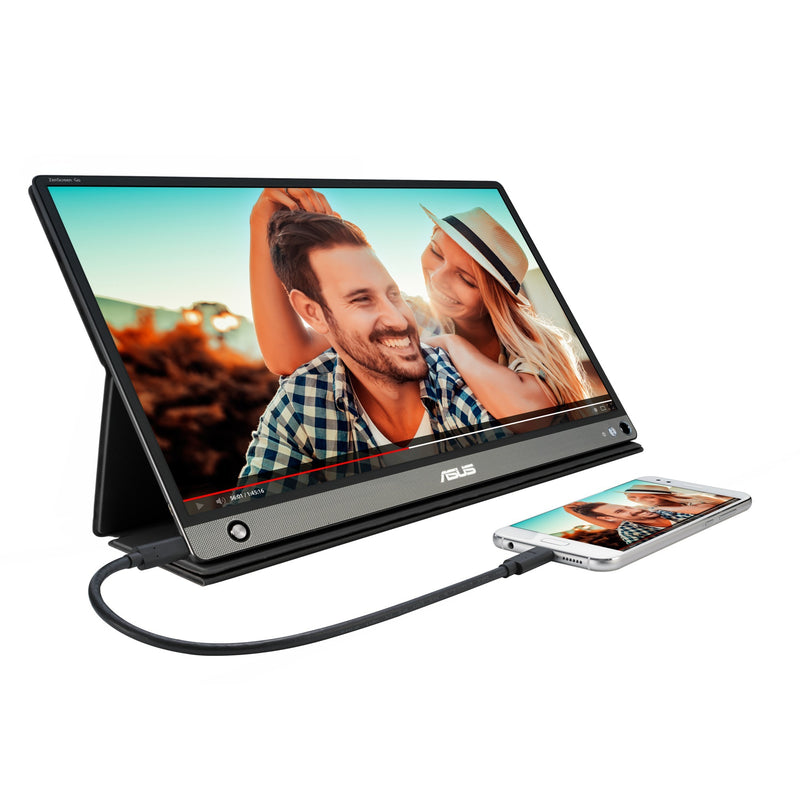 Afbeelding laden in galerijviewer, Asus zenscreen go mb16ahp 15.6 monitor (zwart, micro-hdmi, usb-c, micro-usb)