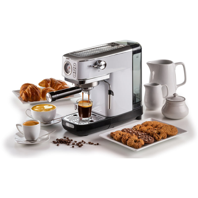 Afbeelding laden in galerijviewer, Ariete moderna espresso slim 1381 14 espressomachine (wit)