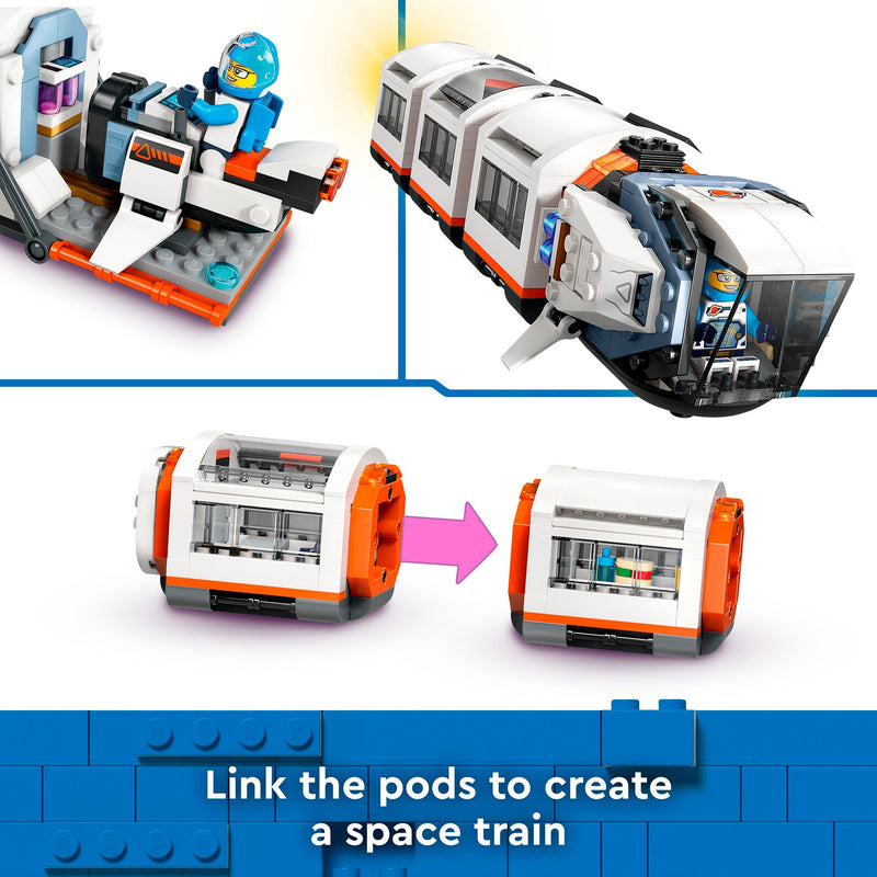 Afbeelding laden in galerijviewer, Lego city - modulair ruimtestation constructiespeelgoed (60433)