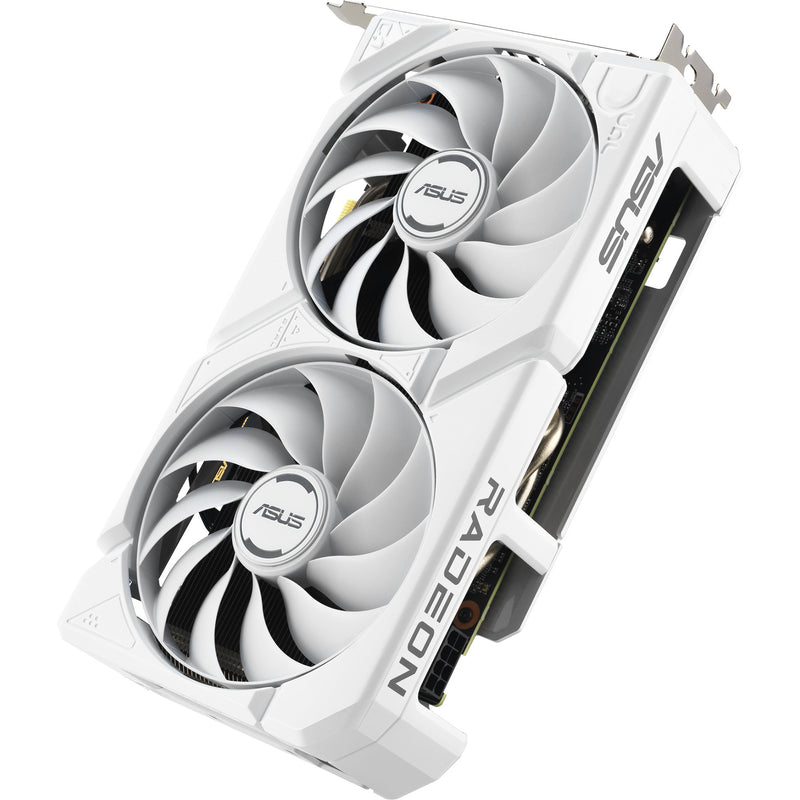 Afbeelding laden in galerijviewer, Asus radeon rx 9060 xt dual white edition 16gb grafische kaart (wit, rdna4, gddr6, 2x displayport, 1x hdmi 2.1)