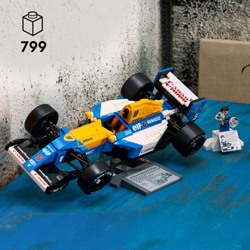 Afbeelding laden in galerijviewer, Lego icons williams racing fw14b en nigel mansell formule 1 auto - 10353