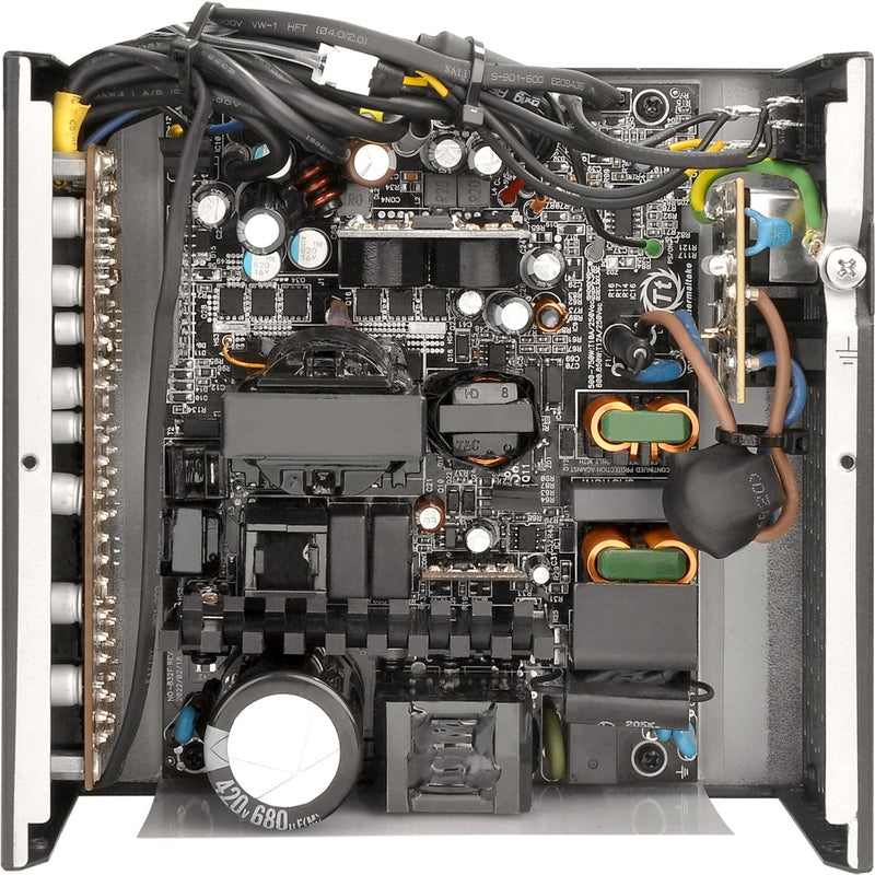 Afbeelding laden in galerijviewer, Thermaltake toughpower gf3 argb gen 5 eu modulaire 750 watt voeding (zwart, 4x pcie)