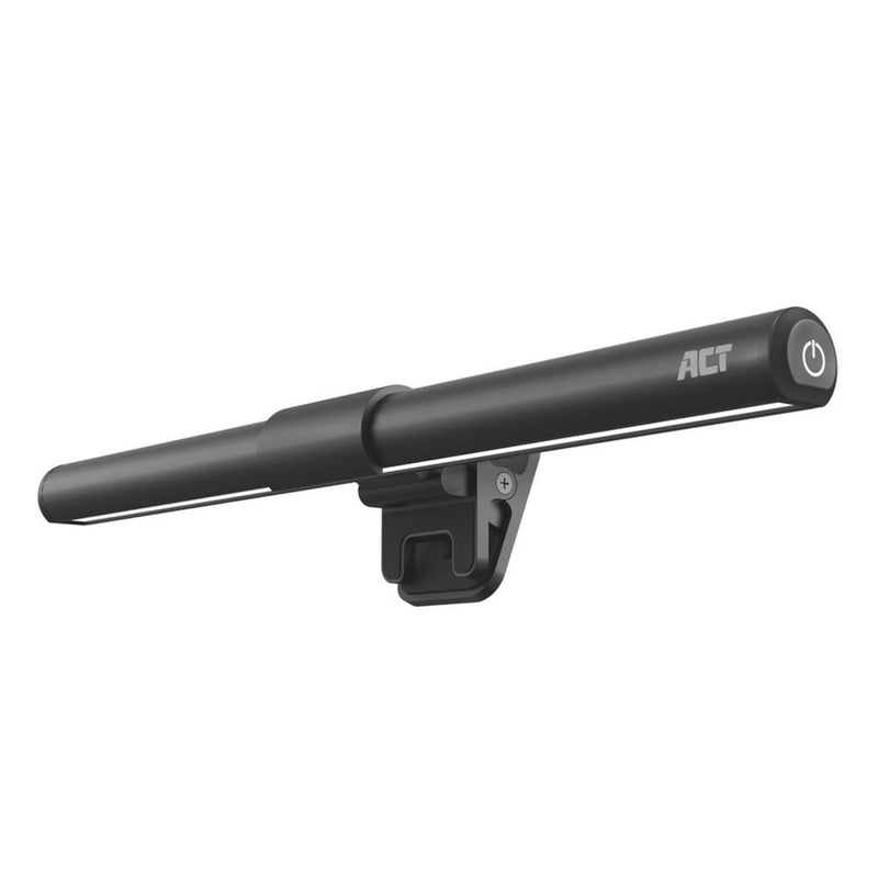 Afbeelding laden in galerijviewer, Act connectivity dimbare clip-on laptop led-lichtbalk led-bar (zwart, usb-voeding, 3000k-6500k)