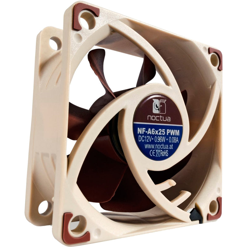Afbeelding laden in galerijviewer, Noctua nf-a6x25 pwm case fan (60 x 60 x 25 mm)