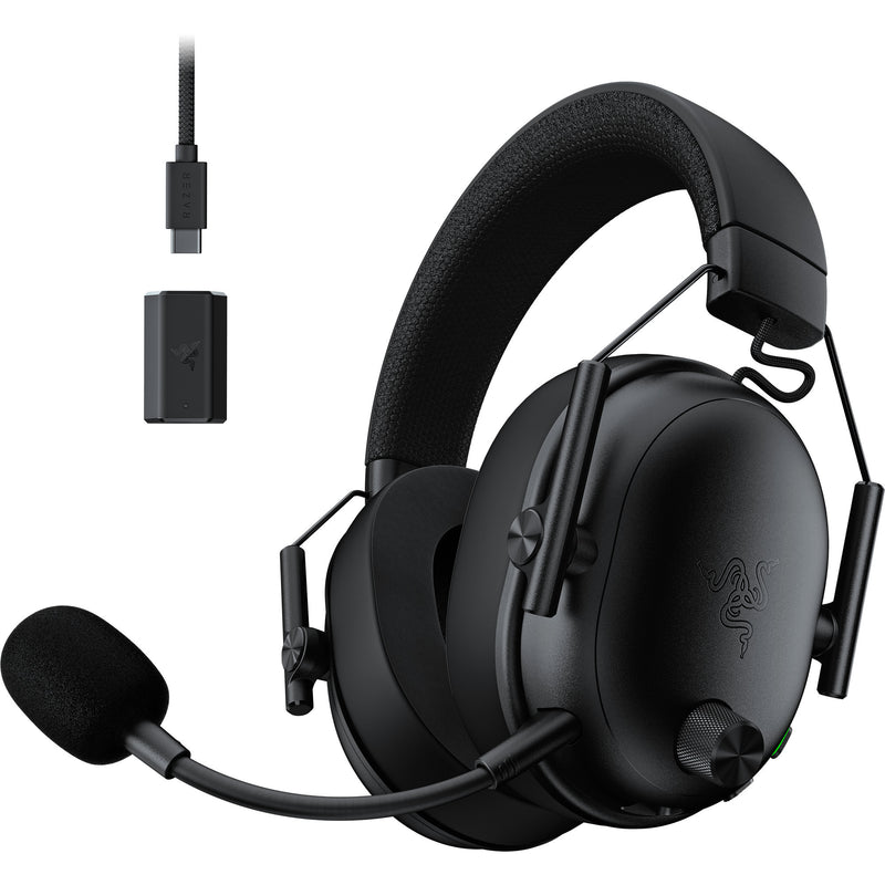 Afbeelding laden in galerijviewer, Razer blackshark v3 over-ear gaming headset (zwart, 2.4 ghz bluetooth)